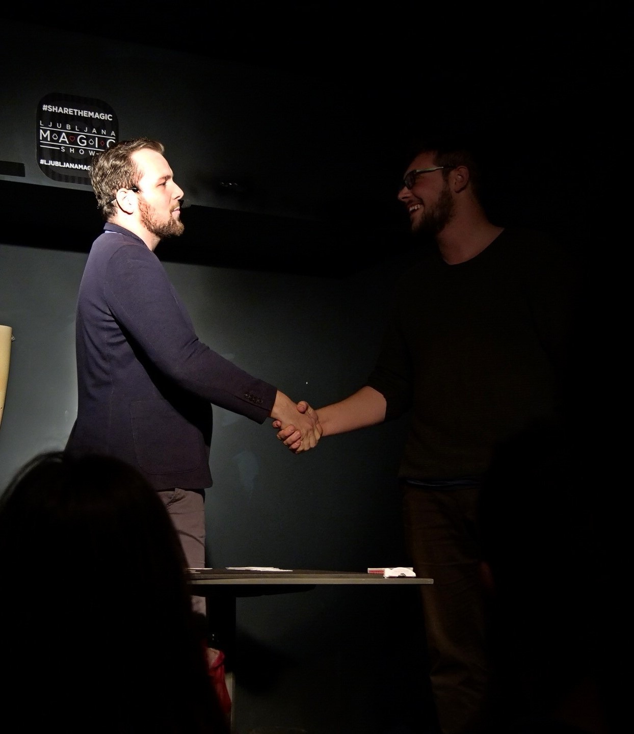 Vito, gledalec predstave Ljubljana Magic Show